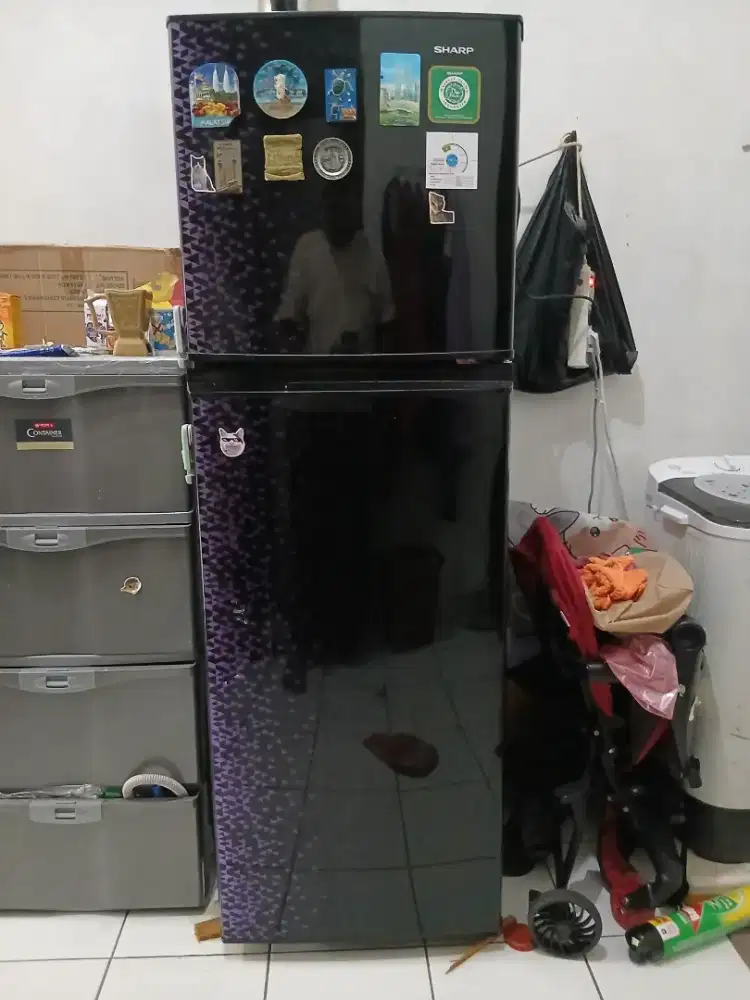 JUAL CEPAT KULKAS SHARP SJ-316 – MASIH BAGUS & DINGIN