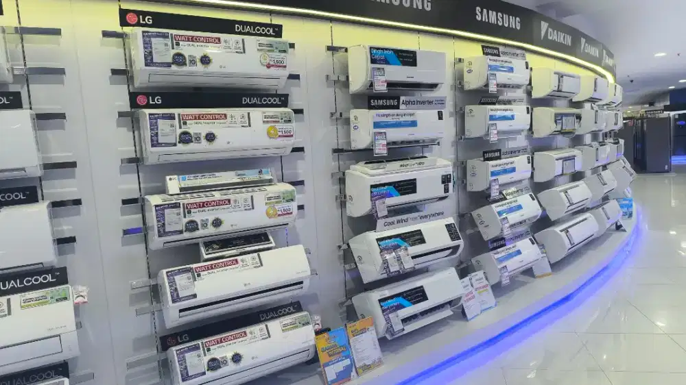 BERBAGAI JENIS AC KREDIT TANPA BUNGA