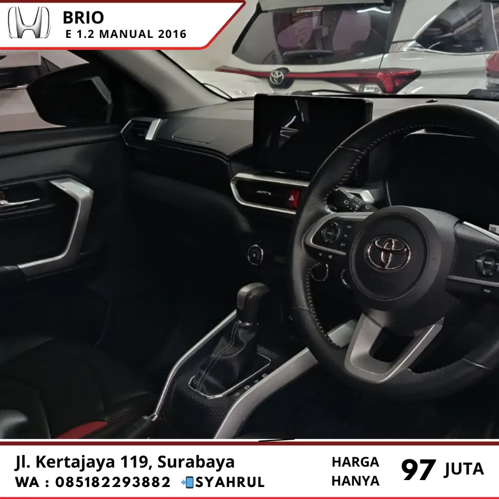 Honda Brio 2016 Bensin