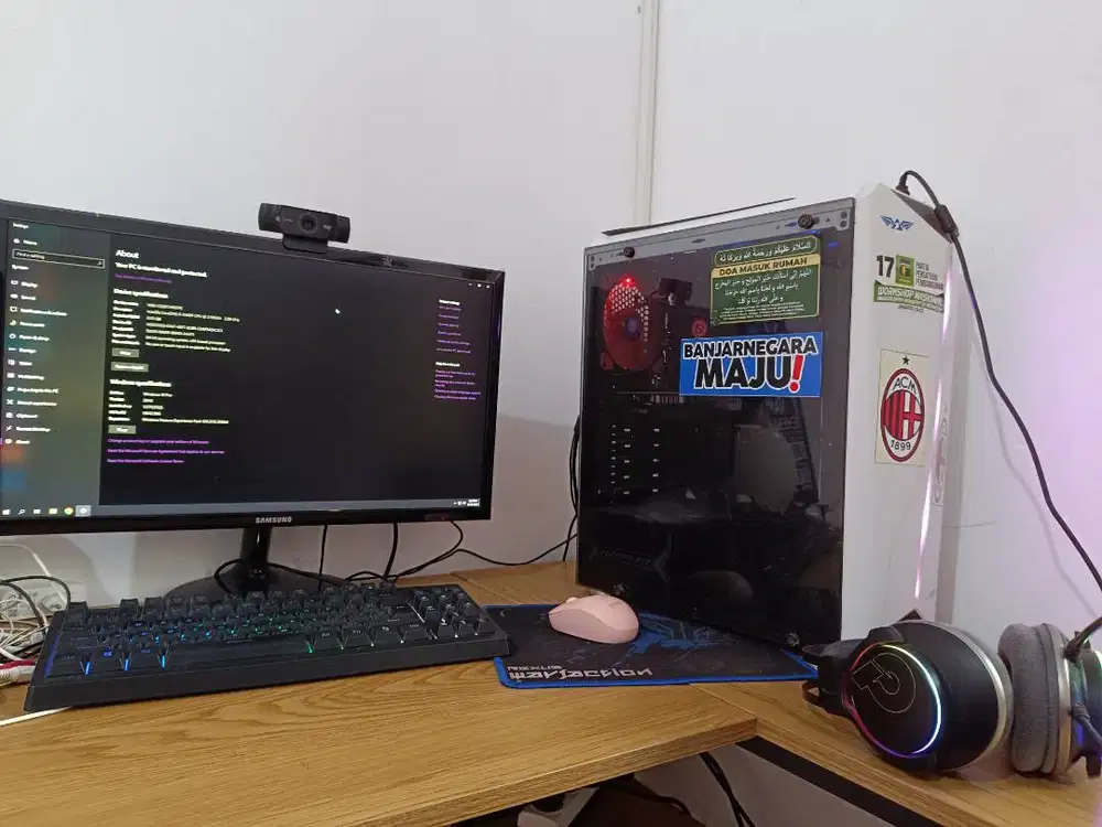 Komputer gaming dan live streaming