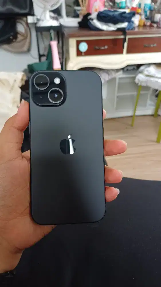 Iphone 15 black basic inter 128gb no minus