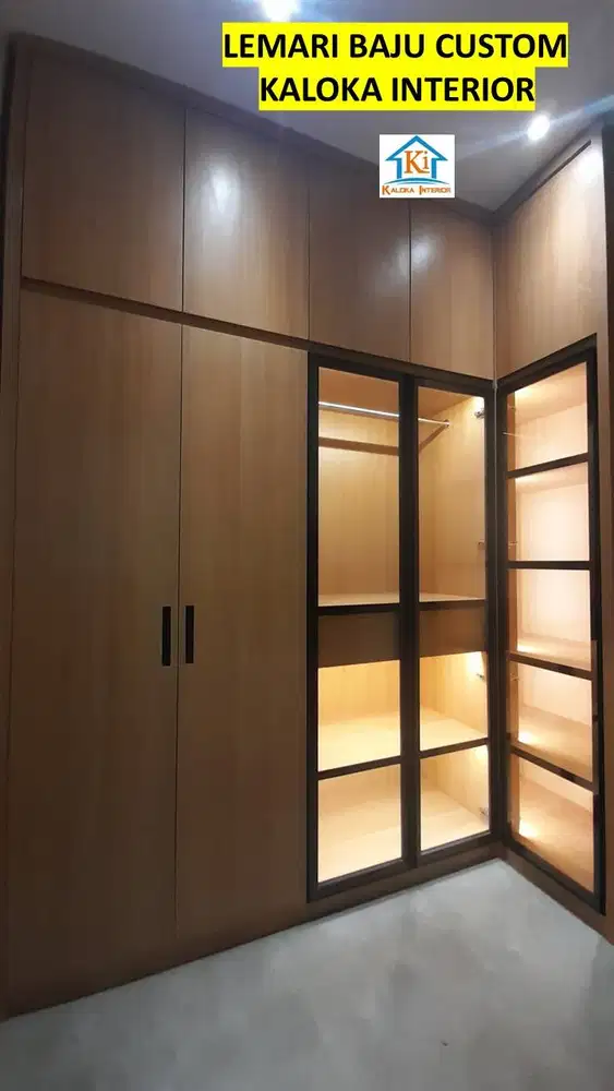 Kitchen Set Aluminium Surabaya, Kaloka Interior