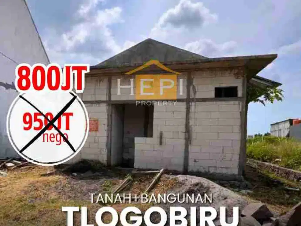 Di Jual Tanah dan Bangunan di Tlogo Biru Semarang