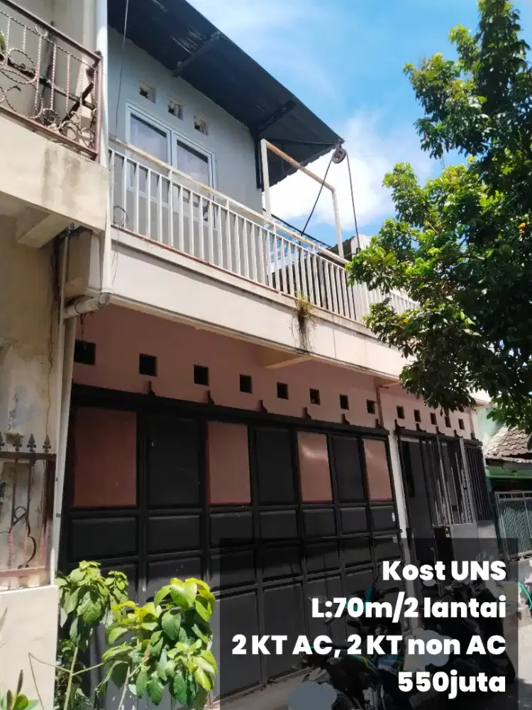 Dijual kost UNS 2 lt , 4 KT