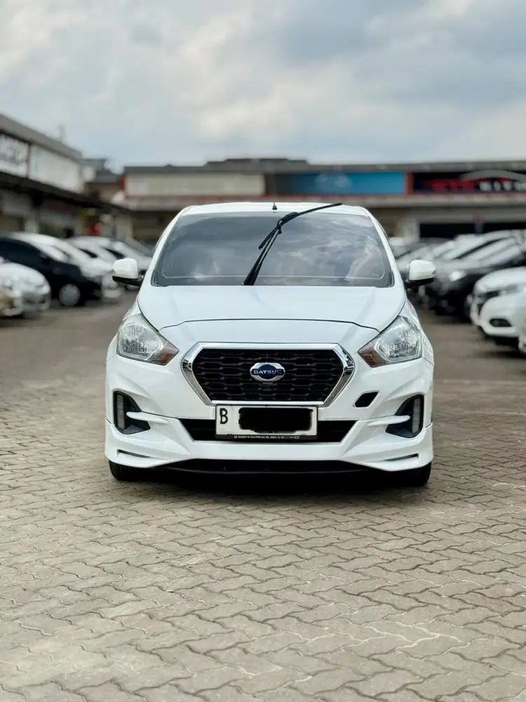 (Cash) Datsun go matic 2018 putih 1.2 cvt 2baris kredit