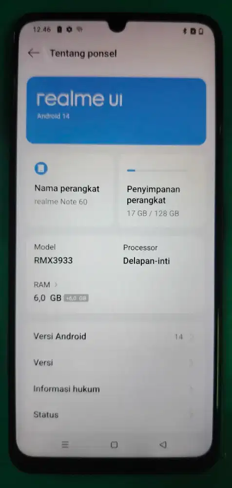 Realme Note 60 6+6/128Gb FULLSETT