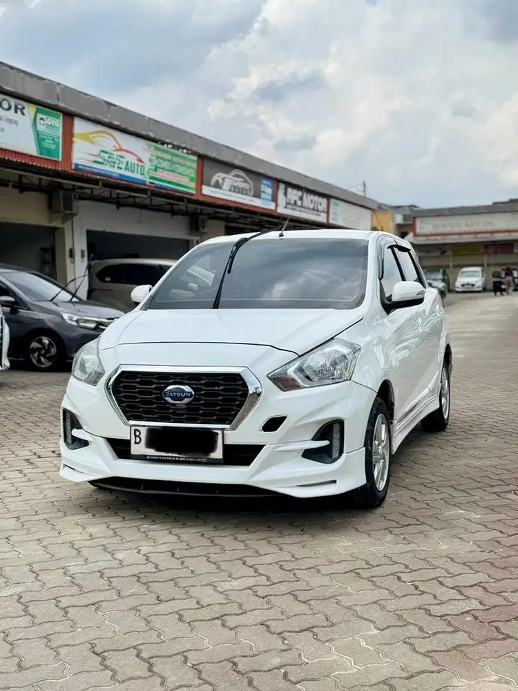 (Cash) Datsun go matic 2018 putih kredit 2baris agya ayla