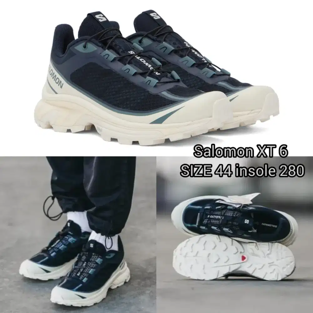 Sepatu Salomon XT-6 FT trekking trail runn hiking outdoor