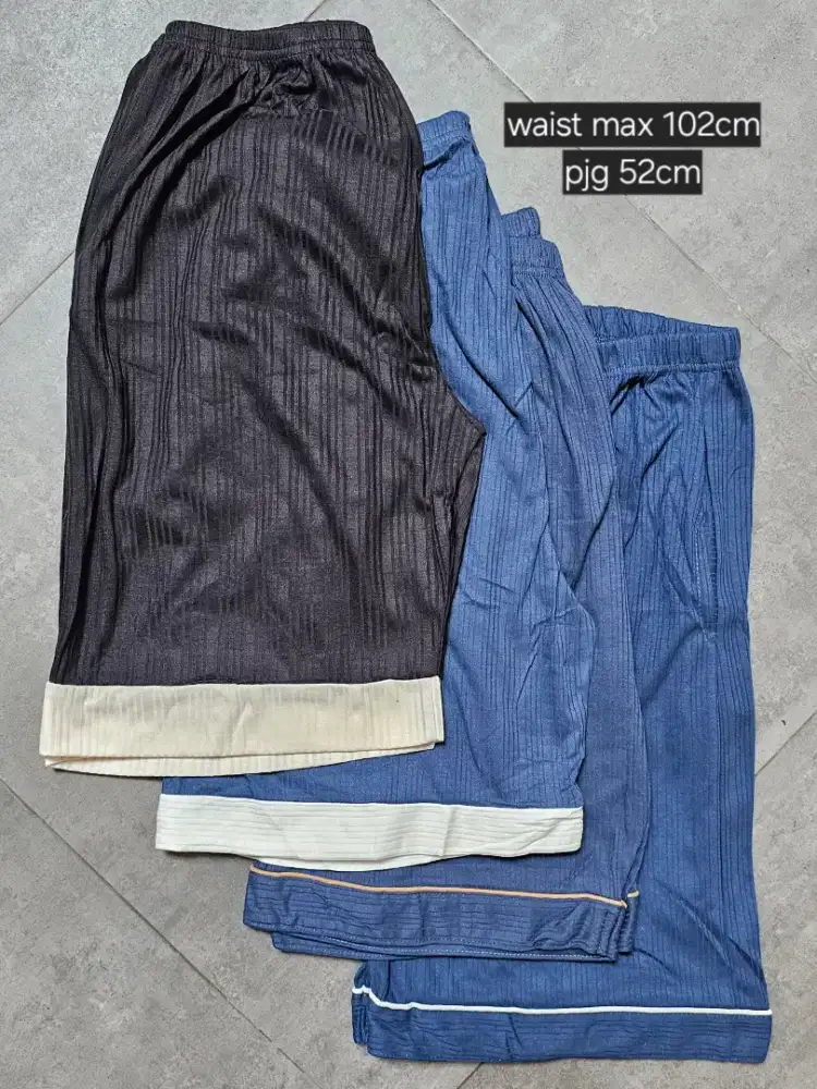 Celana pendek unisex pria wanita short pants