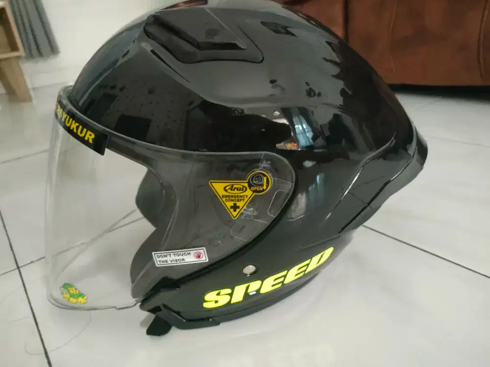 Helm maximo solid paket ganteng