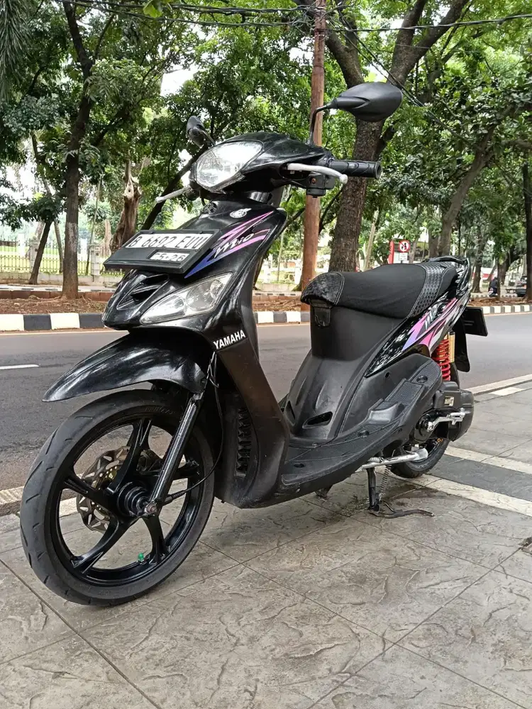 DIJUAL CASH YAMAHA MIO SPORTY THN 2011 PAJAK IDUP SIAP PAKAI