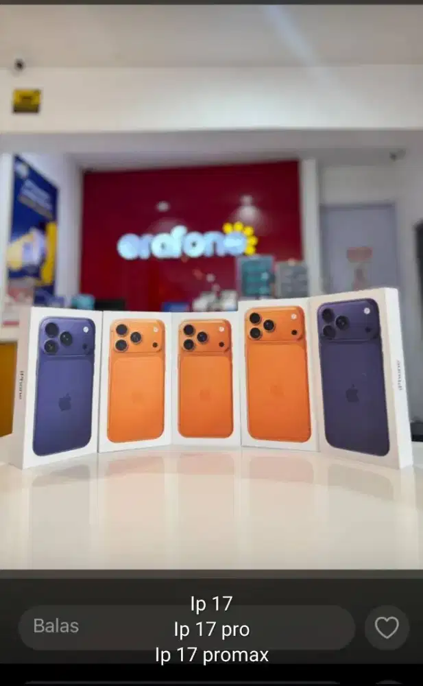 Cicilan Iphone 17 Pro dan ProMax