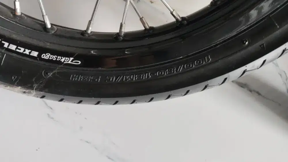 Ban batlax dan velg set rx king