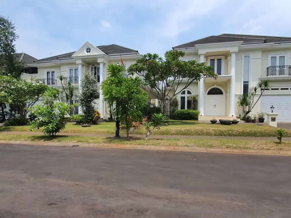 Disewa Rumah Furnished Elegan Mewah Fountainbleau Golf Residence Bsd