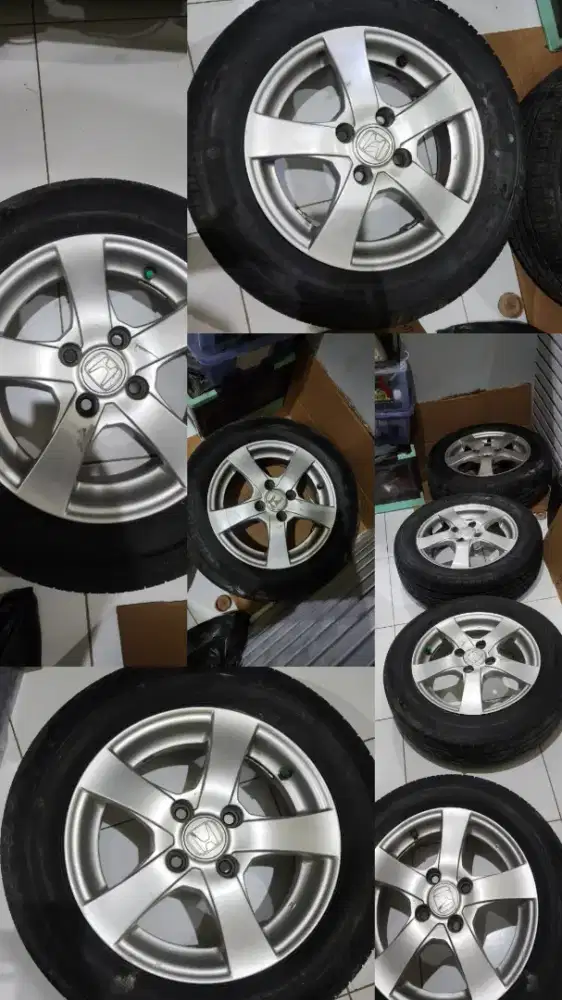 DiJUAL BAN ORIGINAL BRIO 2015