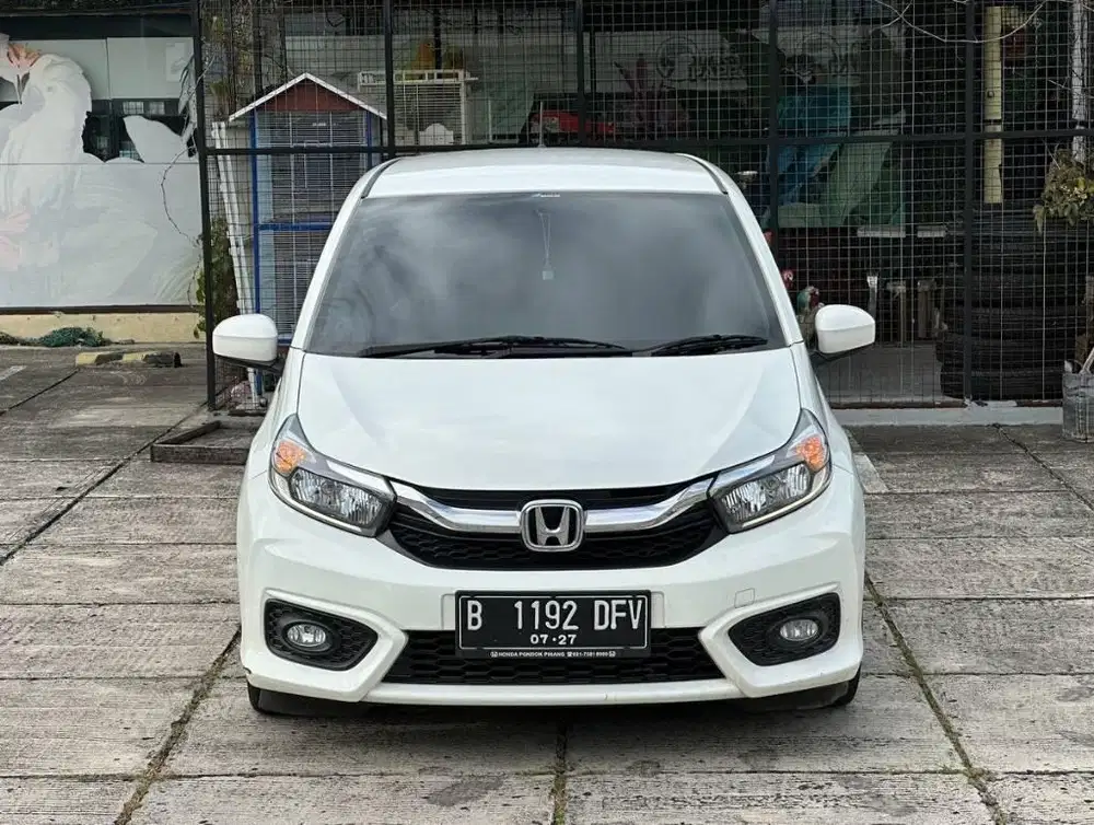 ‼️low oddo‼️Honda Brio Satya E CVT AT Putih 2022 2021