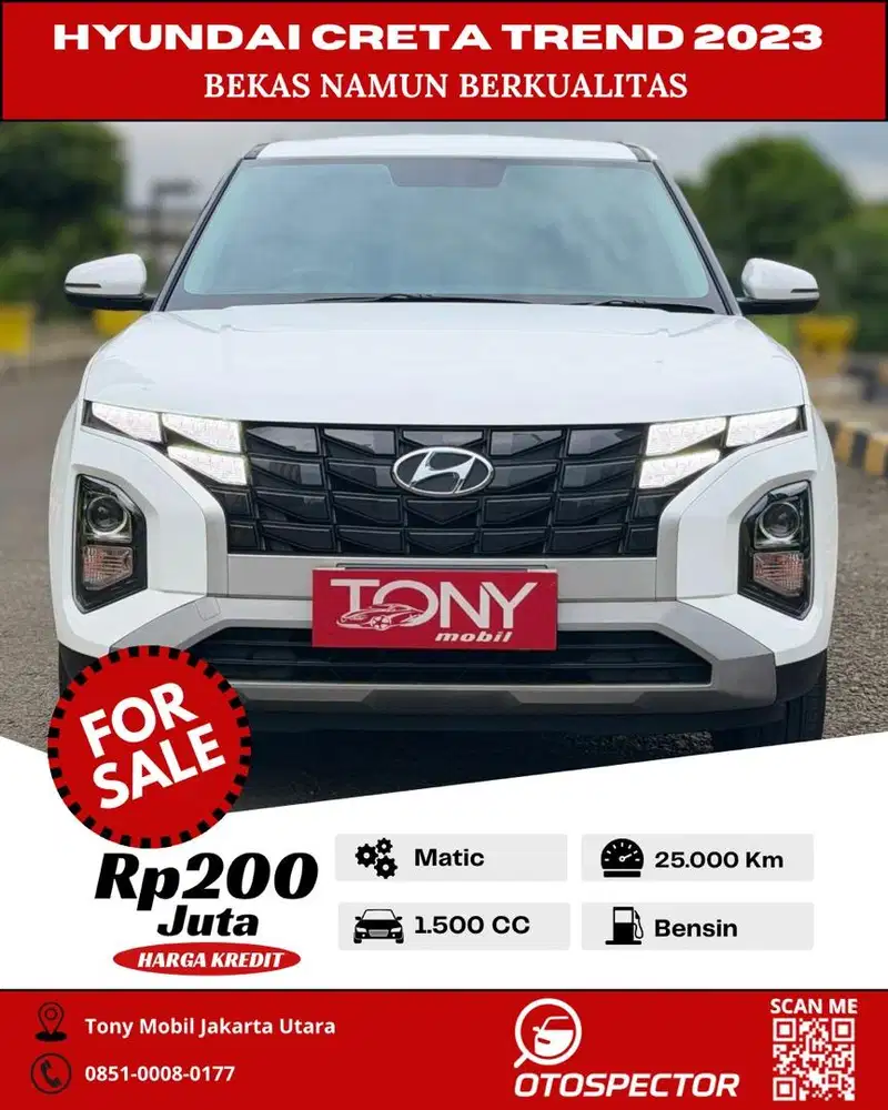 Hyundai Creta Trend AT 2023 Putih