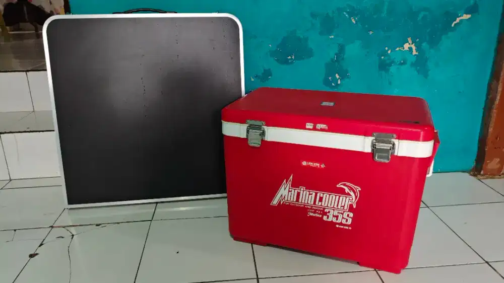 Jual Meja Jualan dan Ice Box