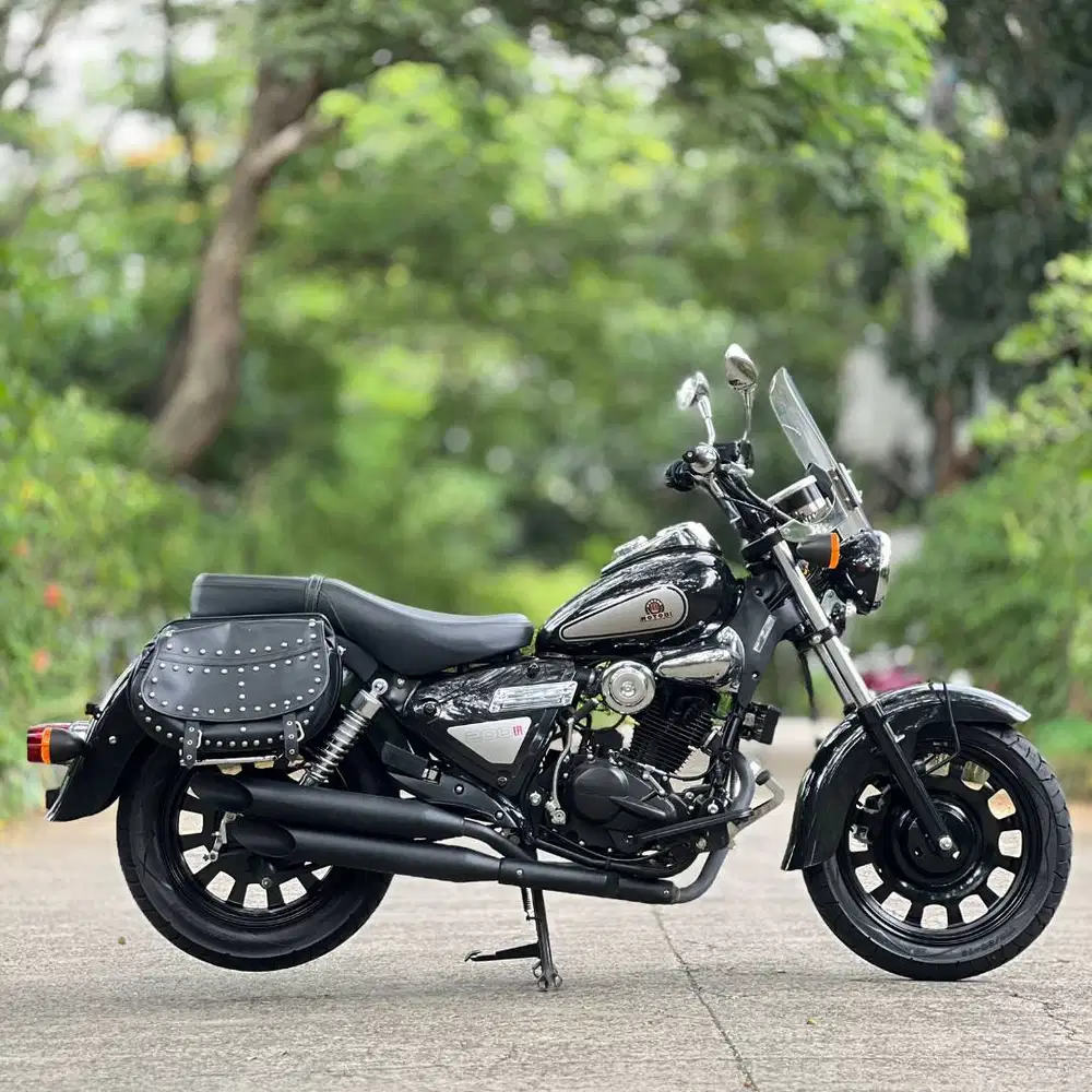 BENELLI MOTOBI 200 EFI 2024 HITAM KM 1K PAJAK PANJANG LIKE NEW