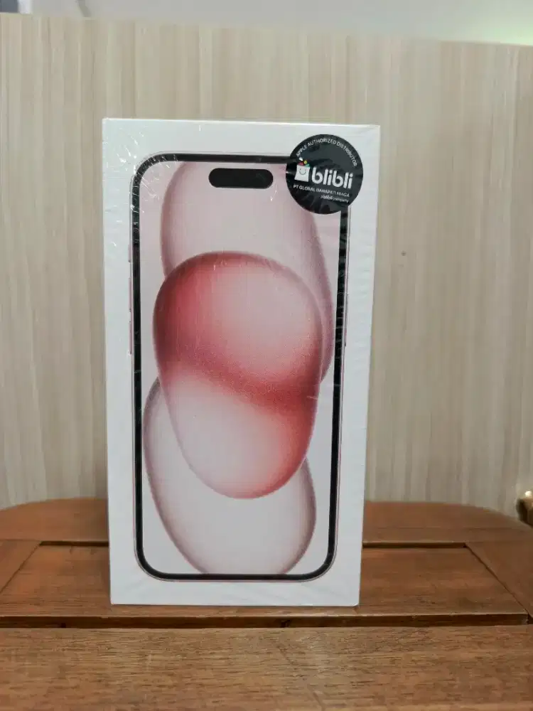 iPhone 15 256gb Ex:iBox buka segel dan cuma di hidupin doank