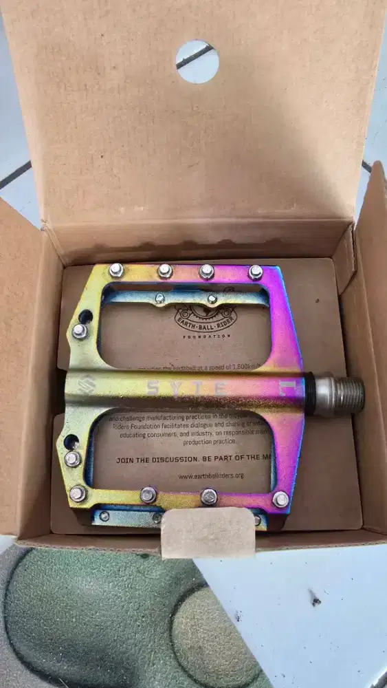 Pedal Alloy Merk Syte Sepeda MTB/Seli/Road Bike