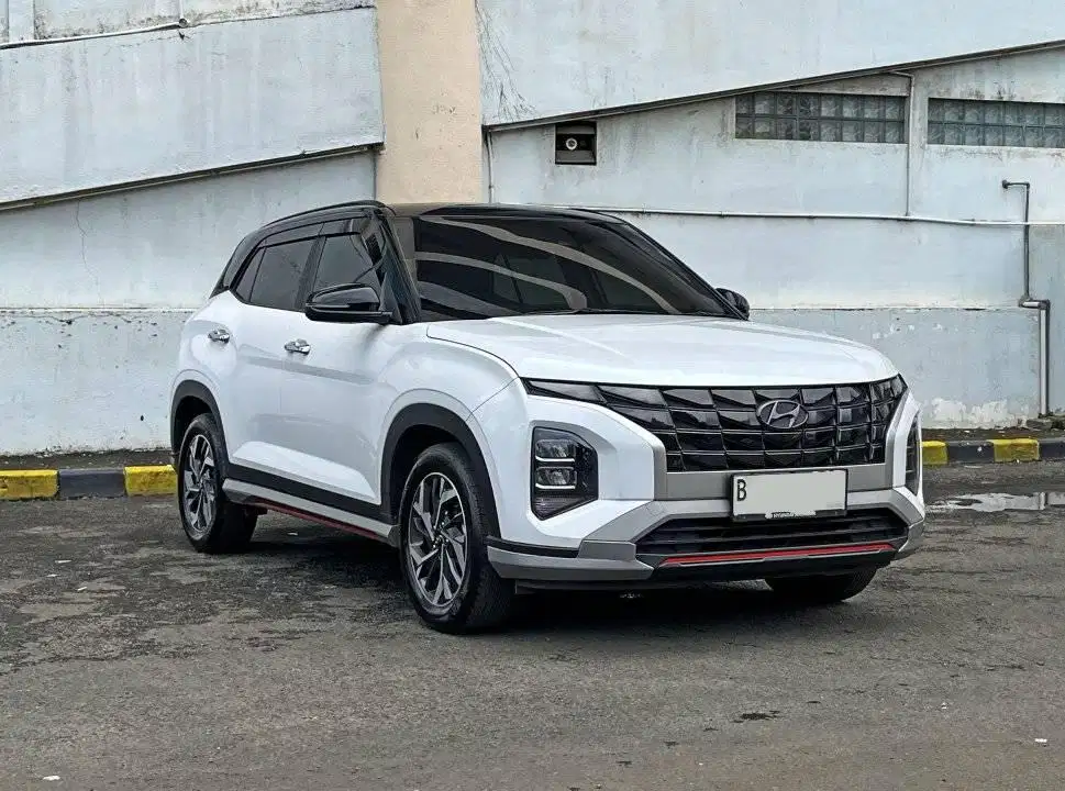 Jual Cepat : 2023 Hyundai Creta 1.5 Prime IVT Putih Twotone Record