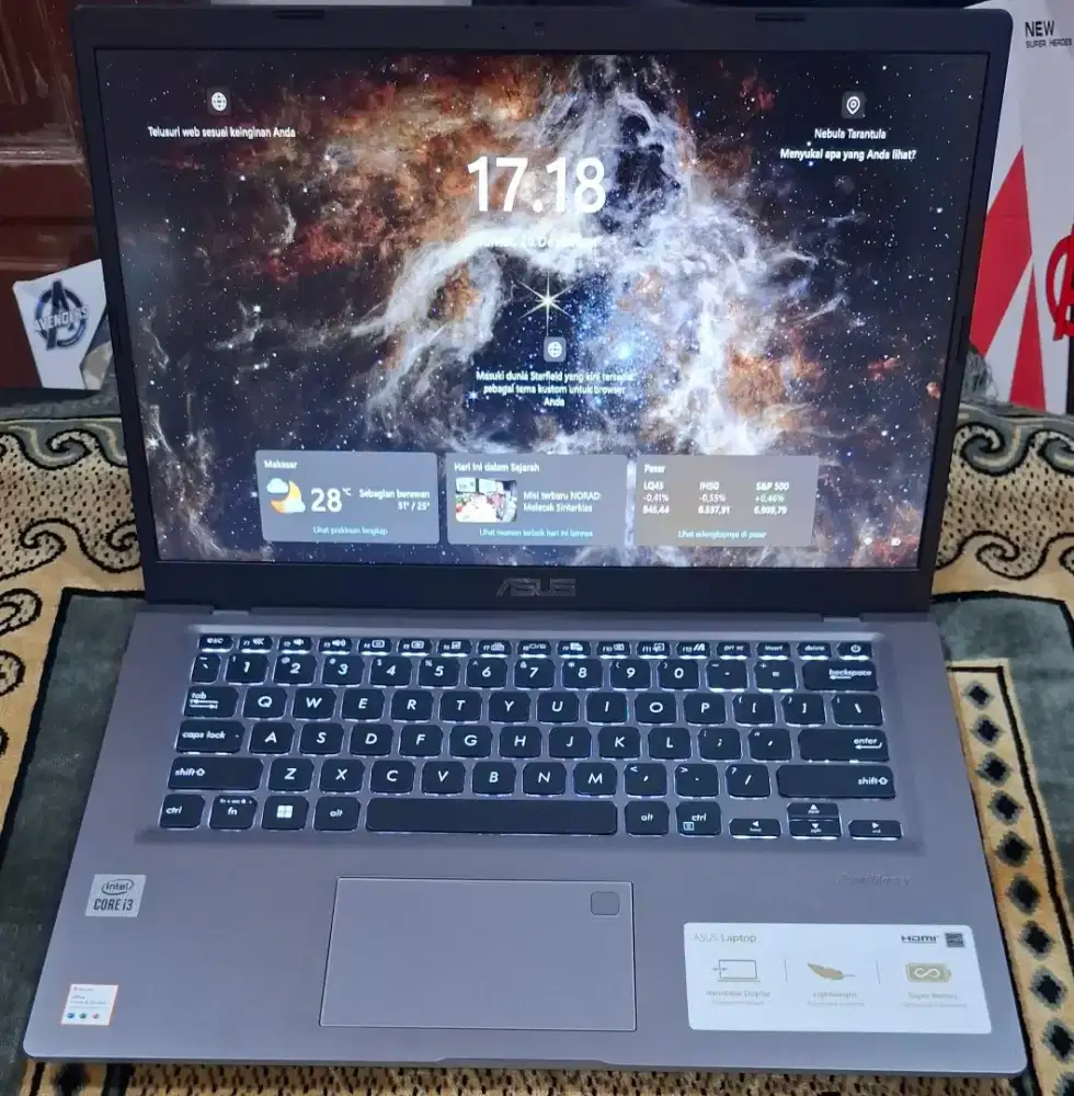 Asus vivobook X415FAC Core i3 gen 10 (jual cepat BU)