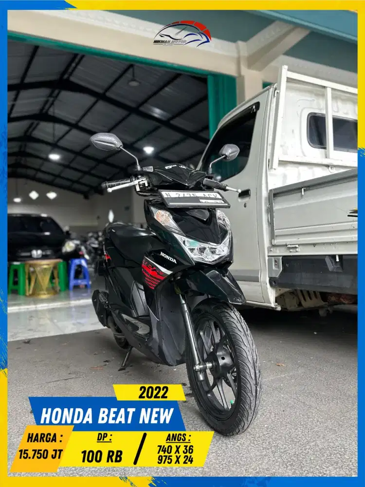 HONDA BEAT NEW 2022 NEGO TIPIS BOLOH HIKMAH MOTOR KEPUH MALANG