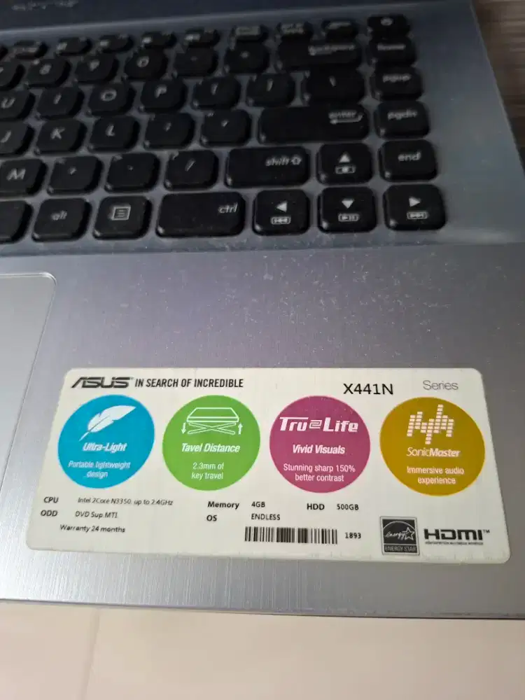 Cari laptop 2nd merk lenovo / Asus