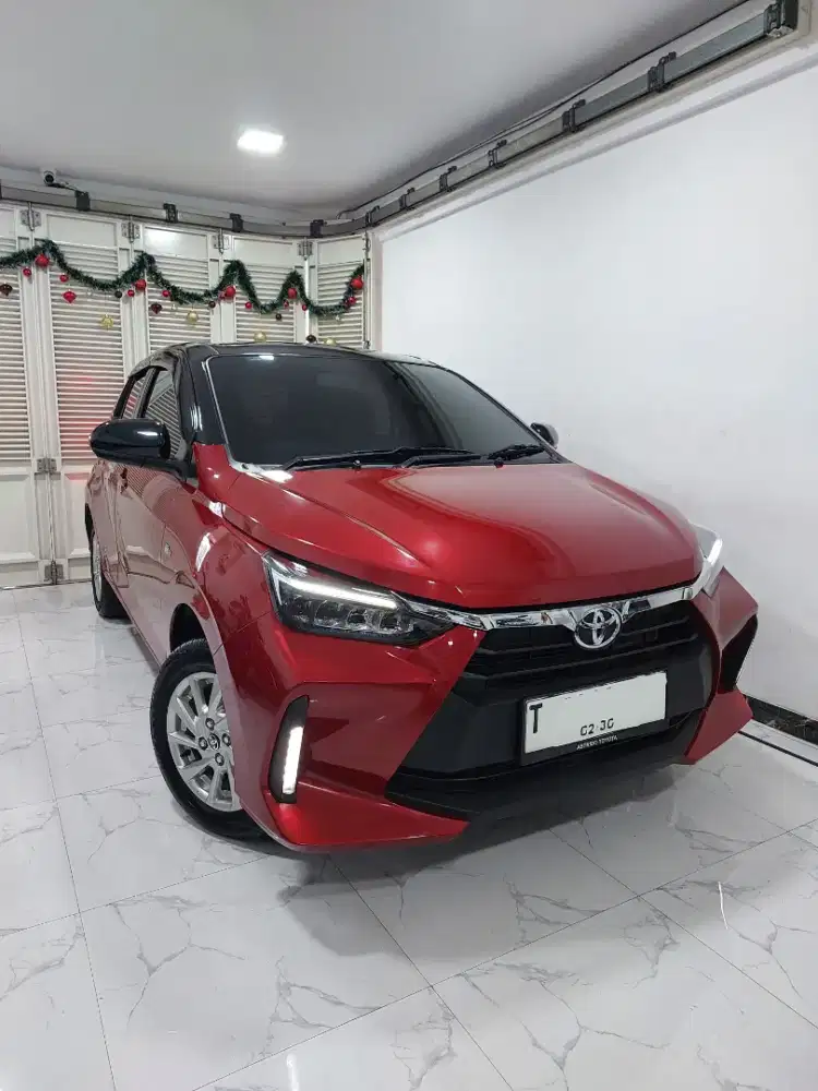 Toyota Agya 1.2 G CVT NIK 2025 Bln 2 Km 5 ribu RECORD CASH