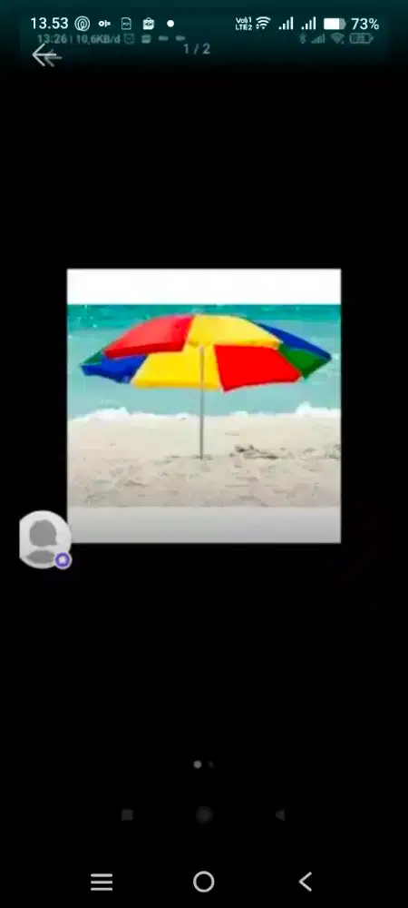 Jual payung warna warni besar