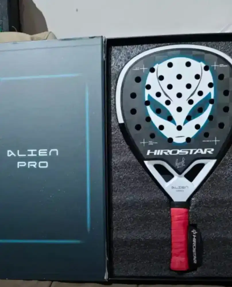 Raket padel Hirostar alien pro 2025 fullset second by Tolito Aquirre