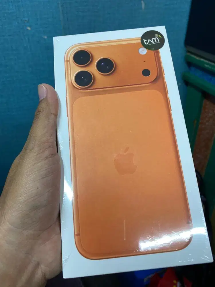 Iphone 17 promax 256gb comic orange