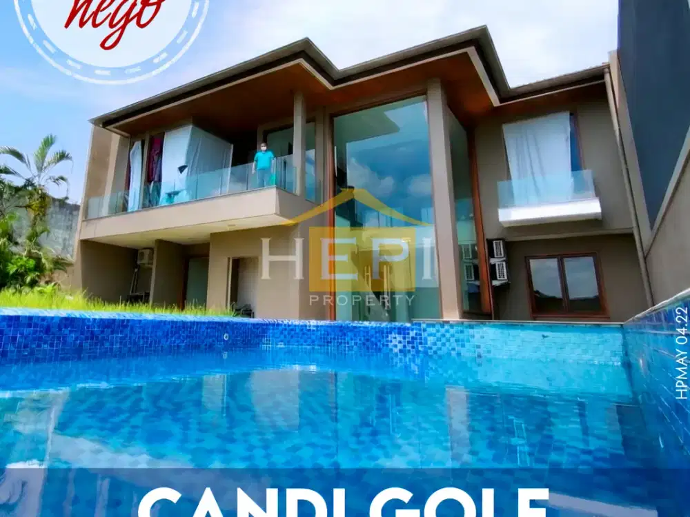 Dijual Rumah Mewah di Candi Golf Semarang