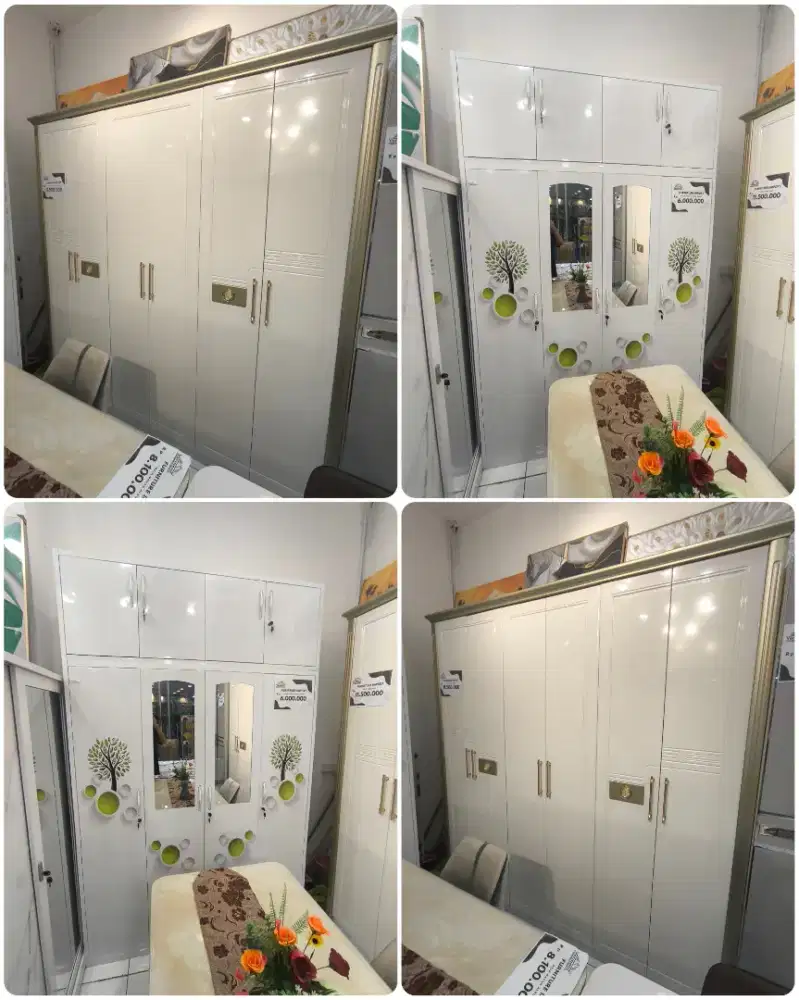 CREDIT LEMARI BUNGA 0% FREE 1 KALI CICILAN NO DP