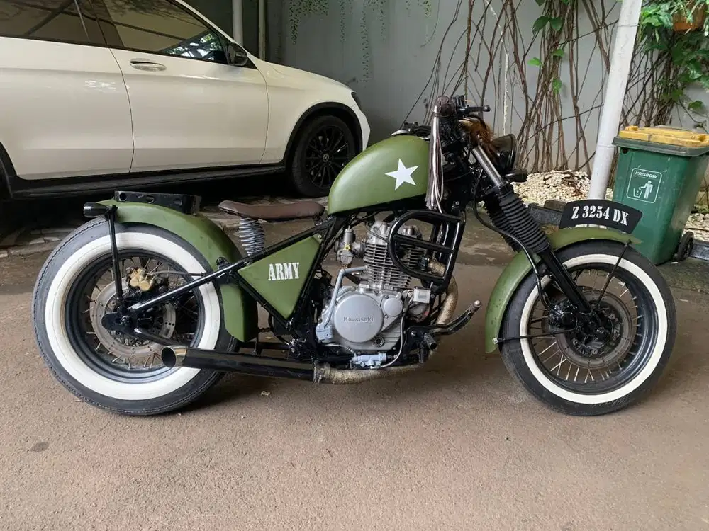 MOTOR CUSTOM CHOPPER NEGO