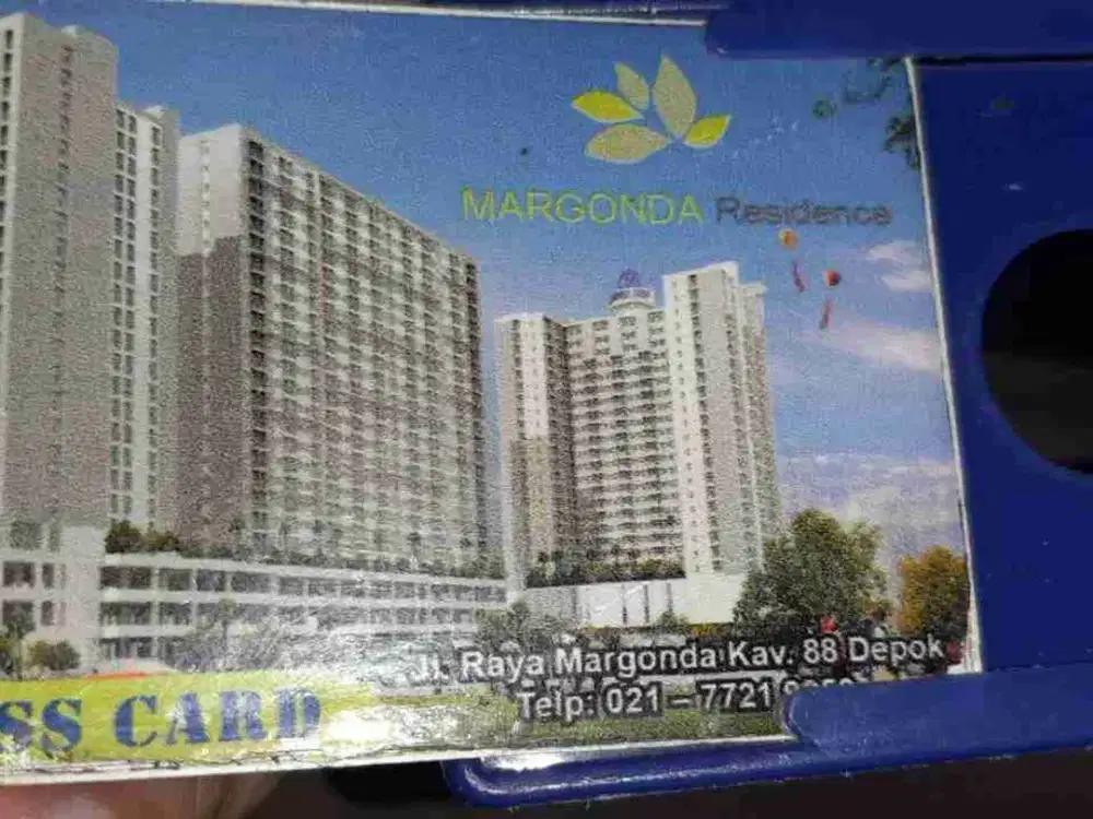 Dijual apartemen 2BR full furnis, margonda residence depok