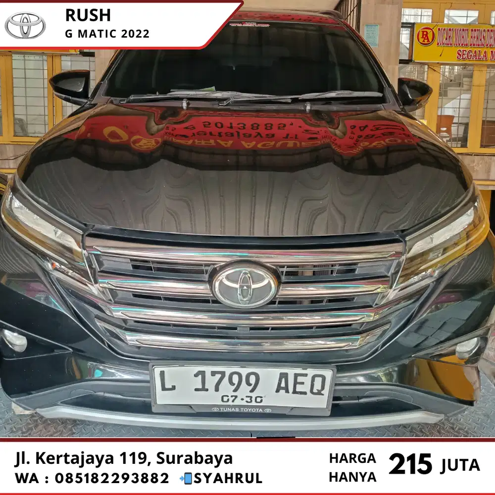 Toyota Rush 2022 Bensin