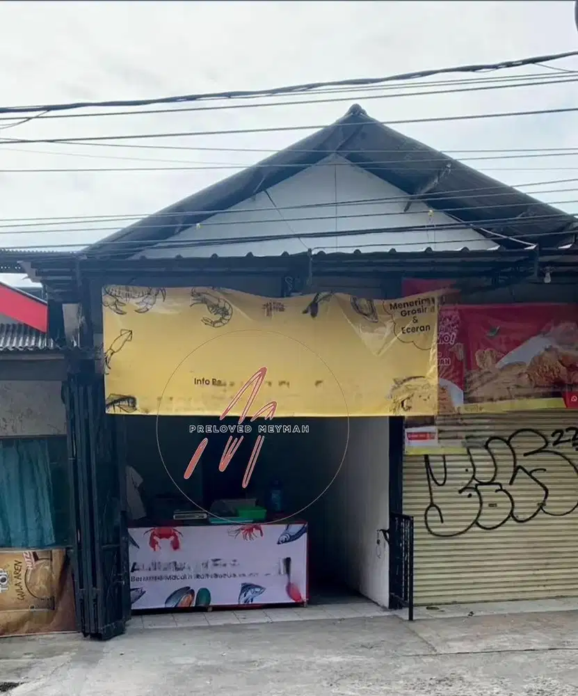 Disewakan Kios cocok utk tempat usaha sekaligus tinggal