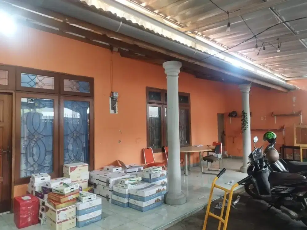 Dijual rumah pinggir jalan utama cocok untuk usaha apa saja di Rawamangun jakarta timur