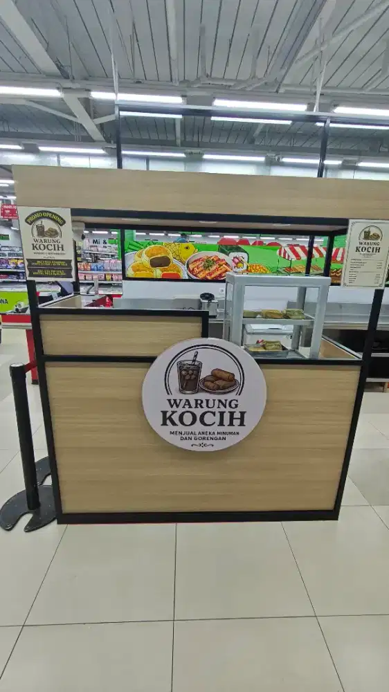 Jaga Stand gorengan dan minuman teh solo