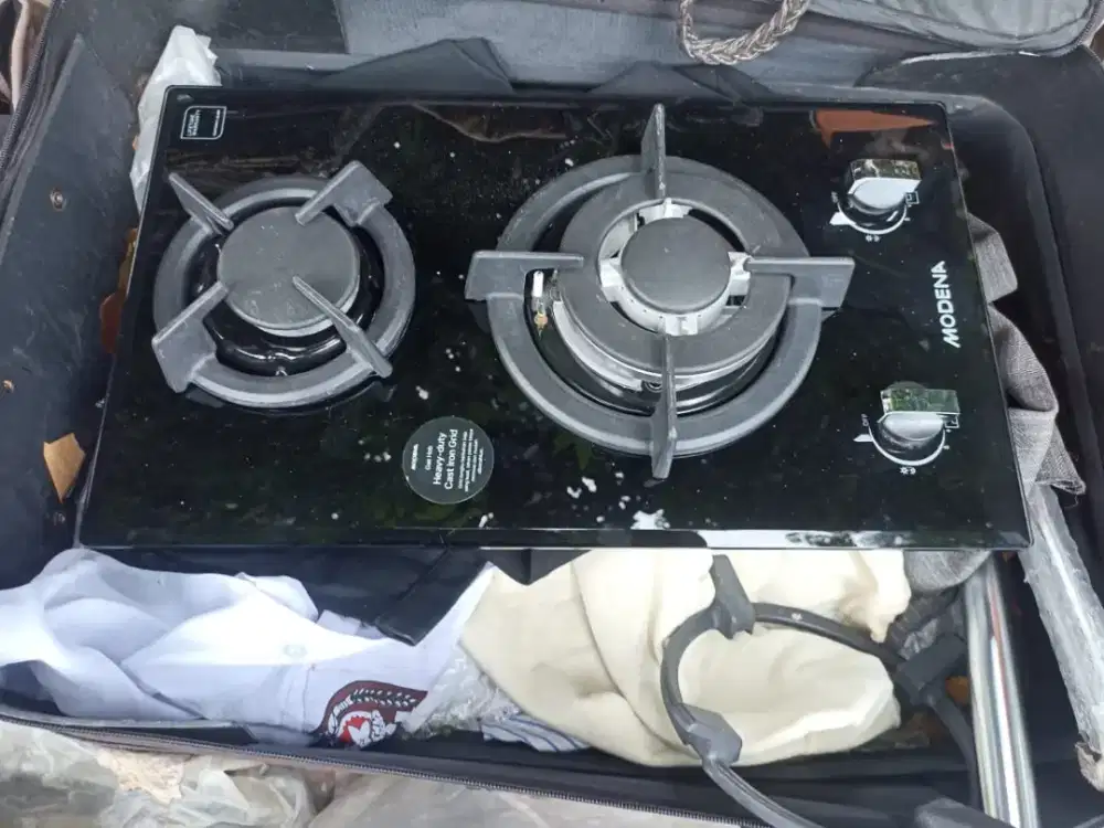 Kompor tanam 2 tungku modena