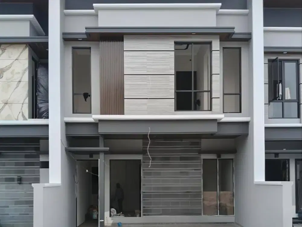 RUMAH GALAXY BUMI PERMAI ARAYA TAHAP 2 BARU GRESS ROW 4-5 MOBIL