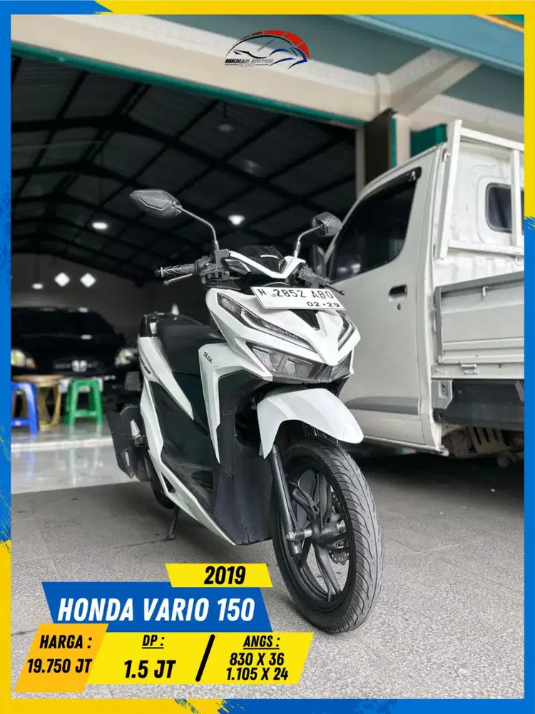 HONDA VARIO 150 2019 SIAP GASS MASZEHH HIKMAH MOTOR KEPUH MALANG