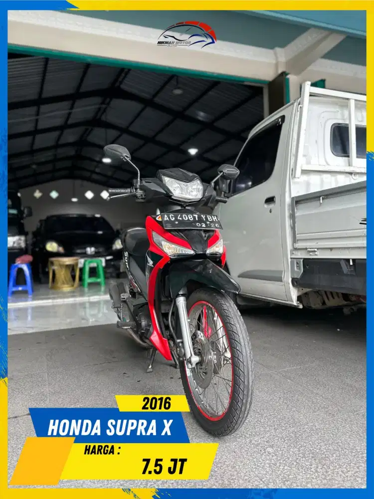 HONDA SUPRA X 2016 PLAT AG MURAH MERIAH HIKMAH MOTOR KEPUH MALANG