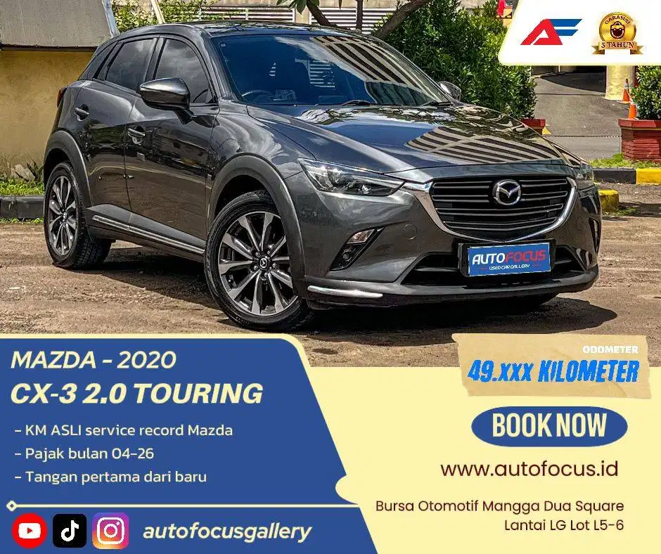 Tdp30JT Mazda CX 3 CX3 2.0 Touring AT 2020