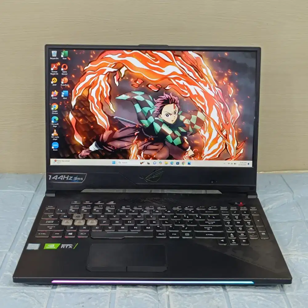 LAPTOP ASUS ROG STRIX GL504GW INTEL CORE I7-8750H RAM 16 GB SSD 512 GB