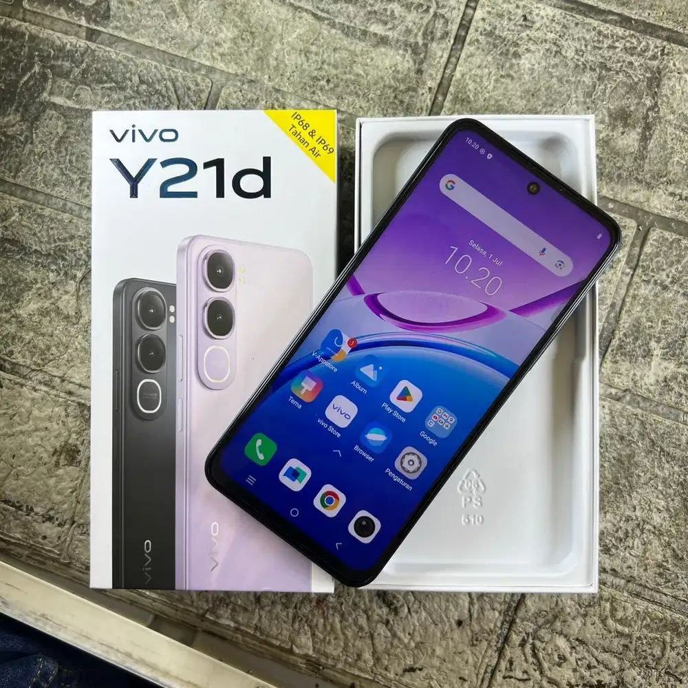 Vivo Y21d Ram 8/128 GB pemakaian 2 minggu