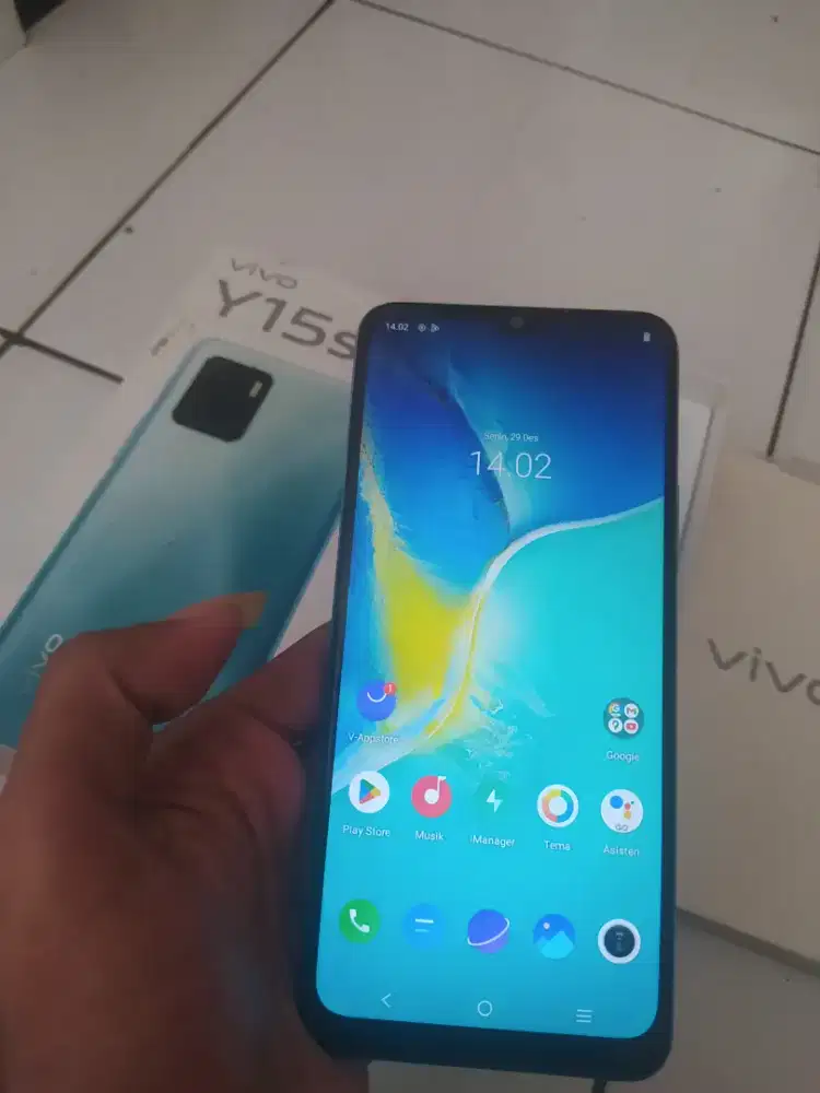 Vivo y15s lengkap3/32