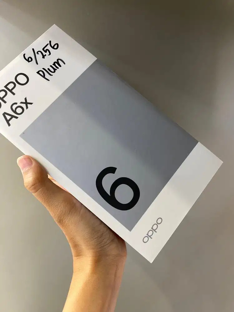 OPPO A6x NEW SEGEL GARANSI RESMI